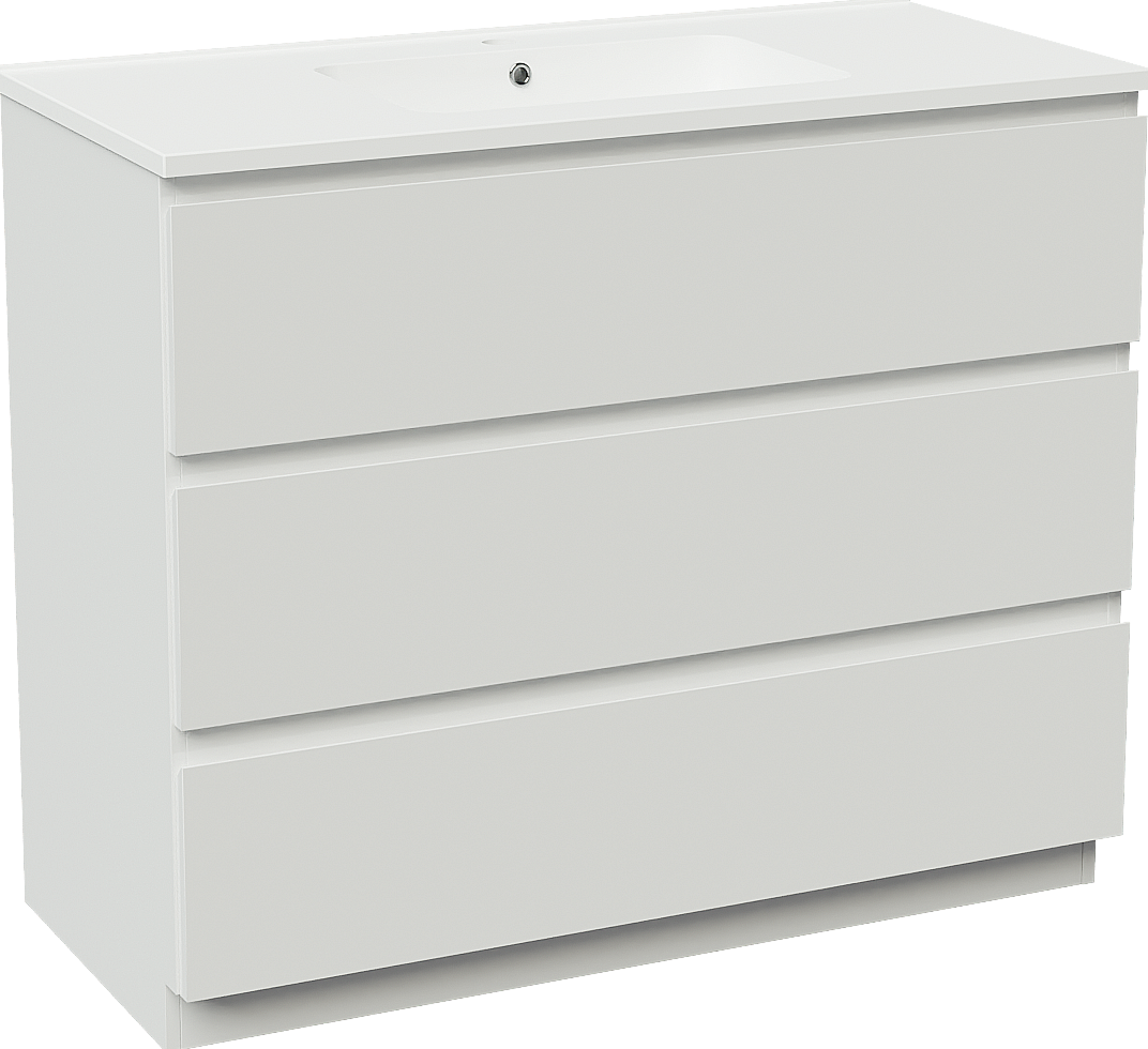 Linie Lado Badmöbel Set mit Vano Waschtisch