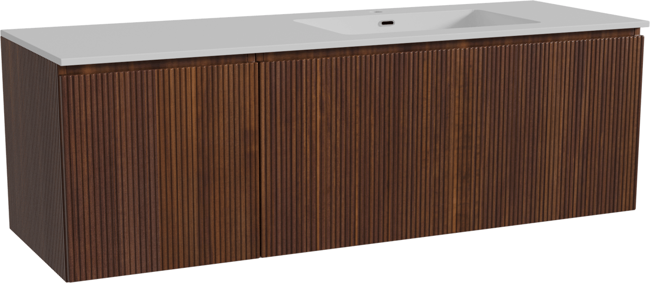 Storke Ribs badkamermeubel met Diva Wastafel