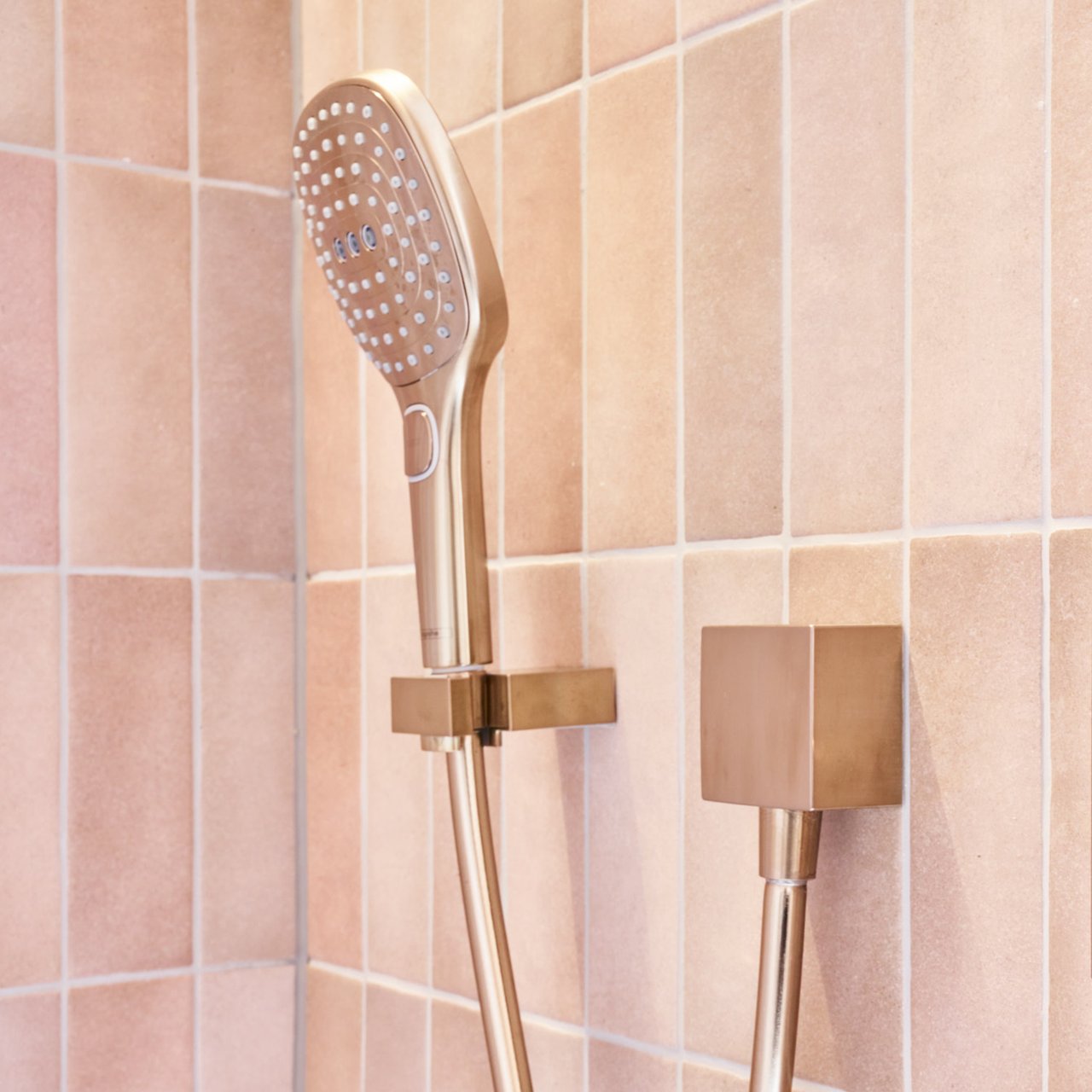 Hansgrohe Porter E handdouchehouder Brushed Bronze