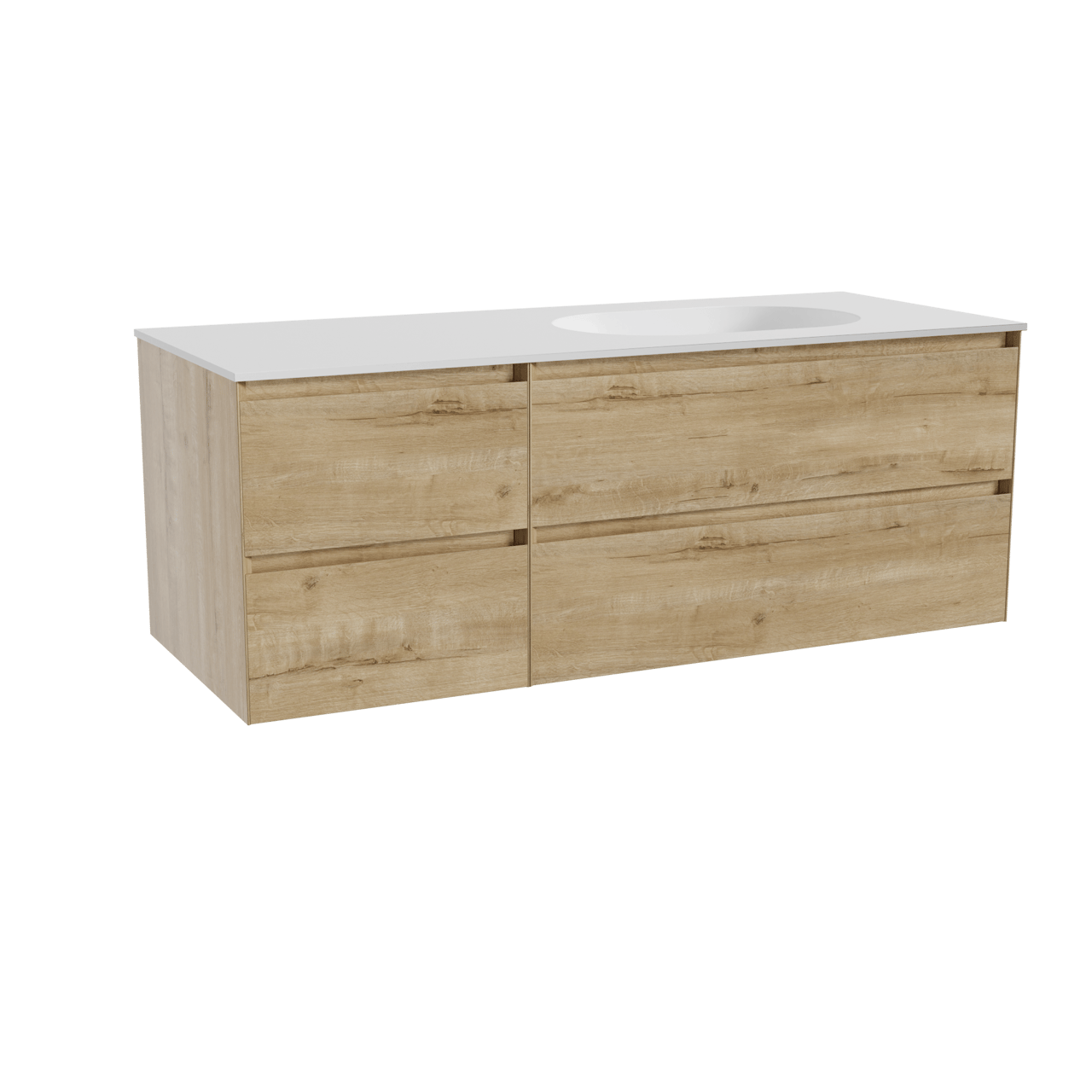 Balmani Mitra meuble salle de bains avec lavabo Tablo Oval