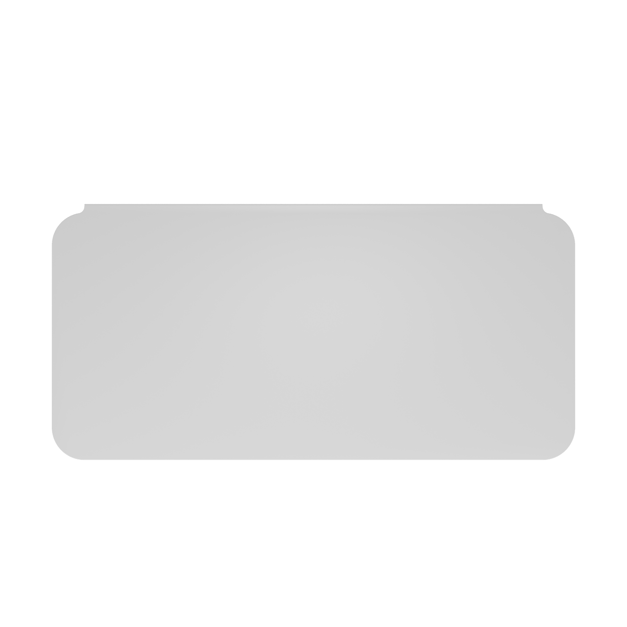 Balmani Fara Stretto tablet 45 x 22 cm Mat Wit solid surface