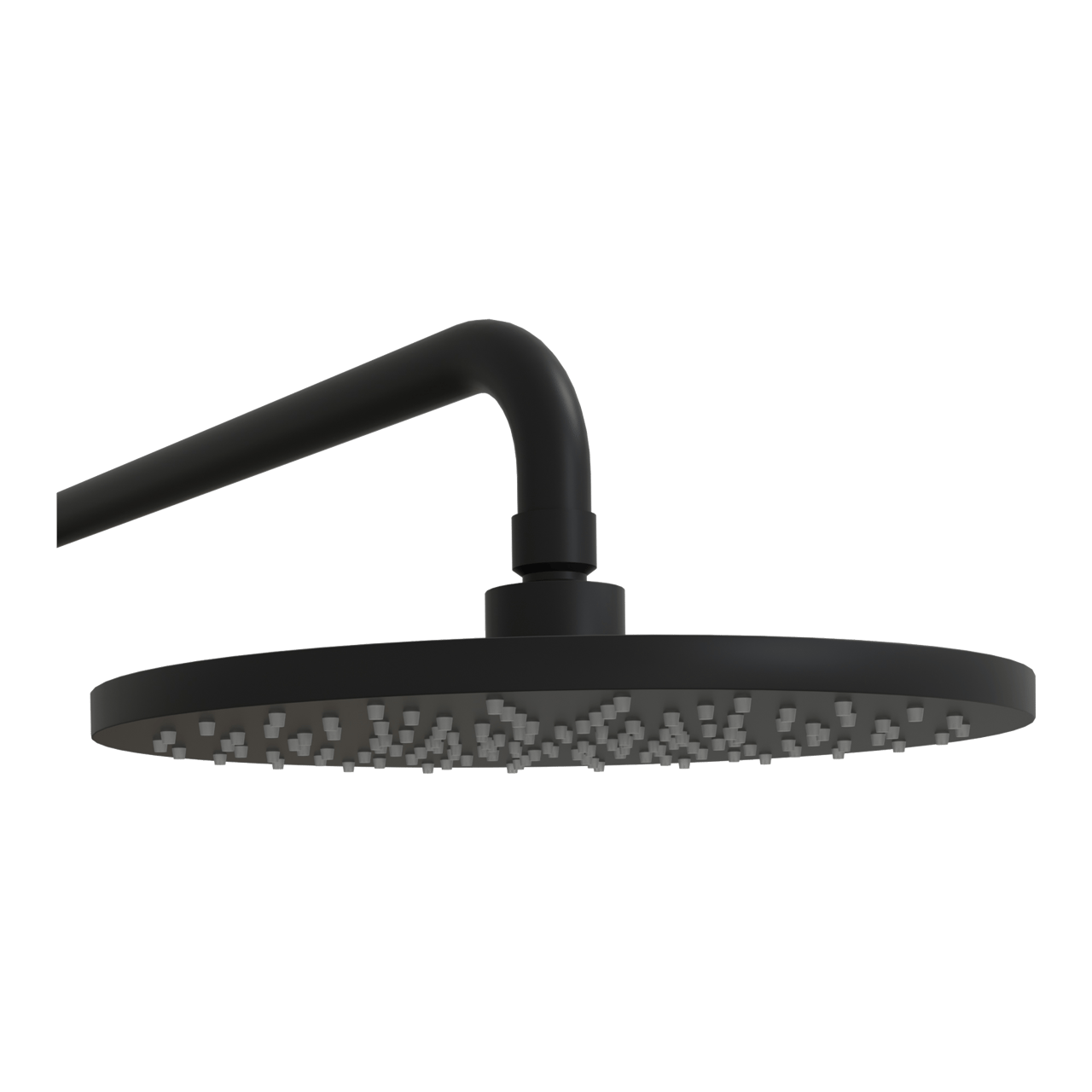 Blaufoss Bodan 250 regendoucheset thermostatische kraan Mat Zwart