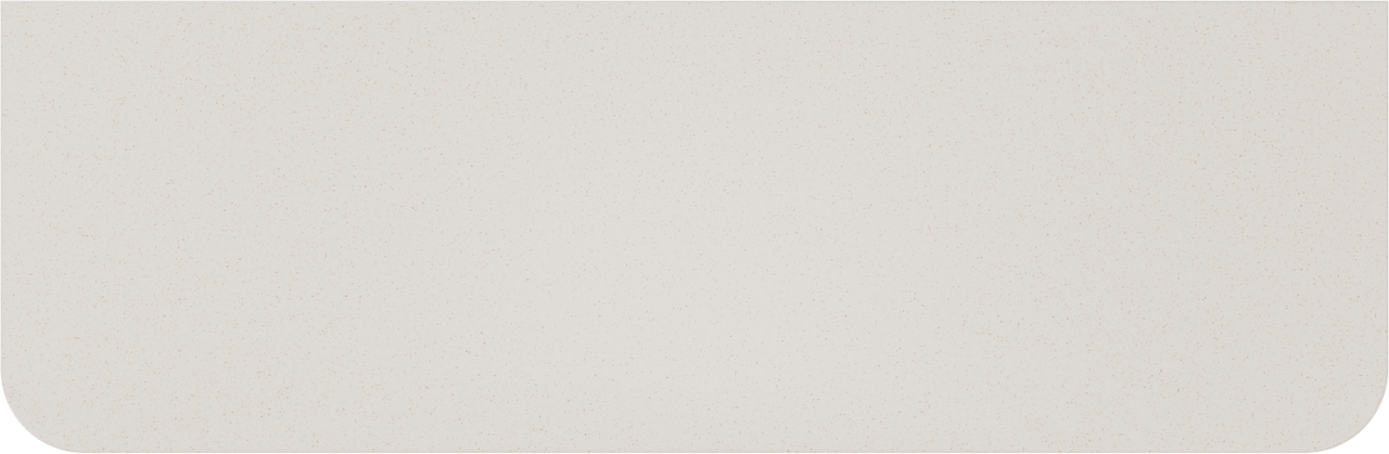 Storke Soft hängendes Möbelstück Set: 140 x 46 cm, Sand Matt, mit Tavola Soft Einzel- oder Doppel Waschtischplatte Solid Surface Beige Granit, Vertikale symmetrische gerade Rippe