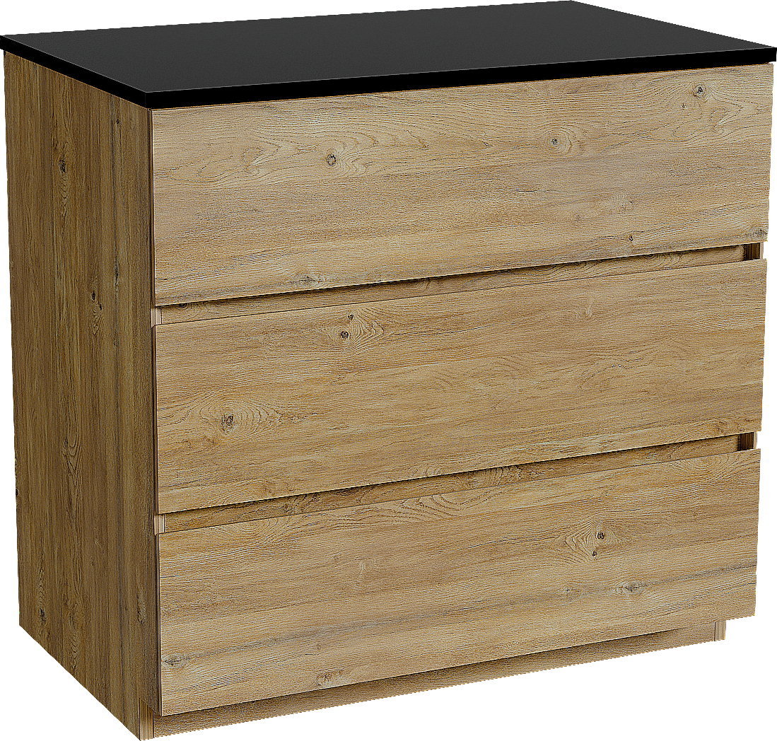 Storke Edge badkamermeubel met Panton Tablet voor waskom(men)