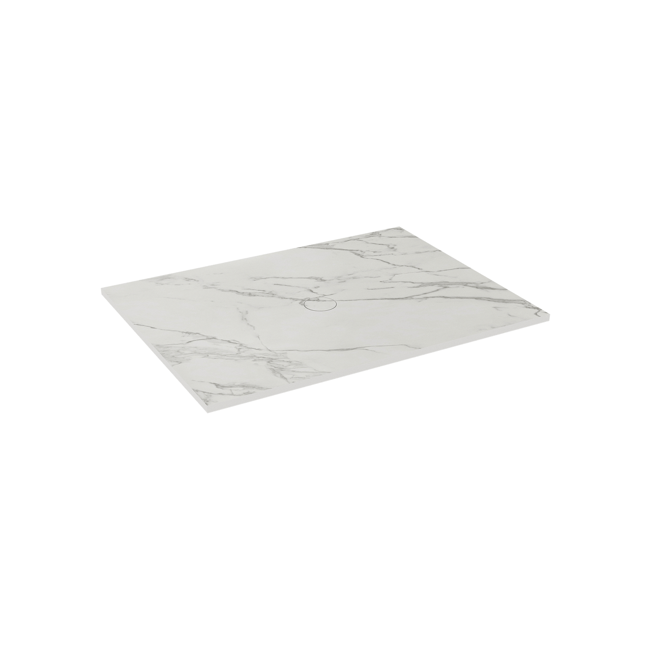 Balmani Studio douchebak 120 x 90 cm keramiek Calacatta