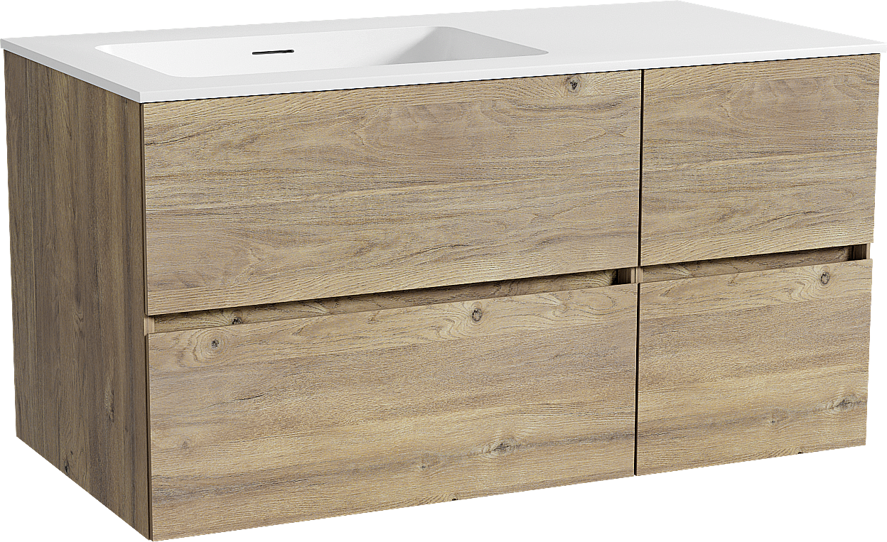 Storke Edge badkamermeubel met Mata Wastafel