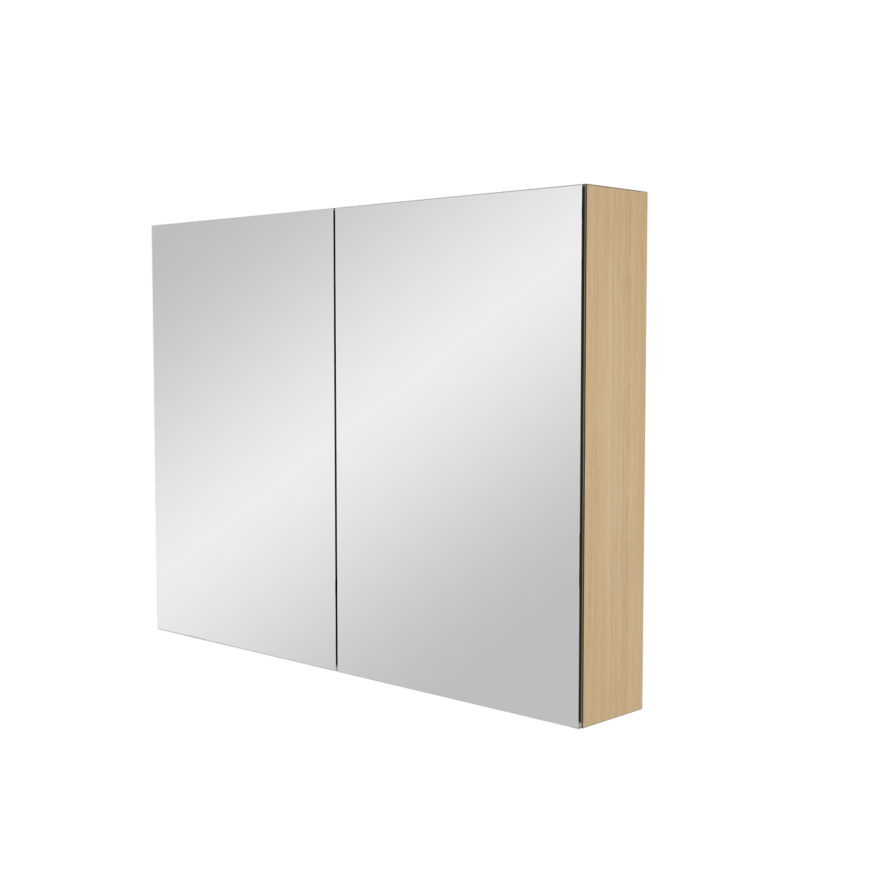 Storke Reflecta spiegelkast 100 x 75 cm naturel eiken