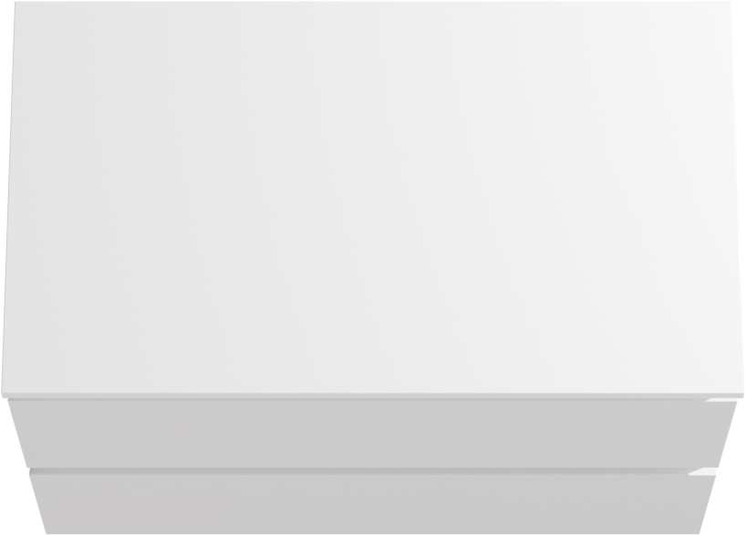 Linie Lado meuble salle de bains suspendu 80 x 46 cm blanc brillant avec Lado tablette simple en marbre composite blanc mat