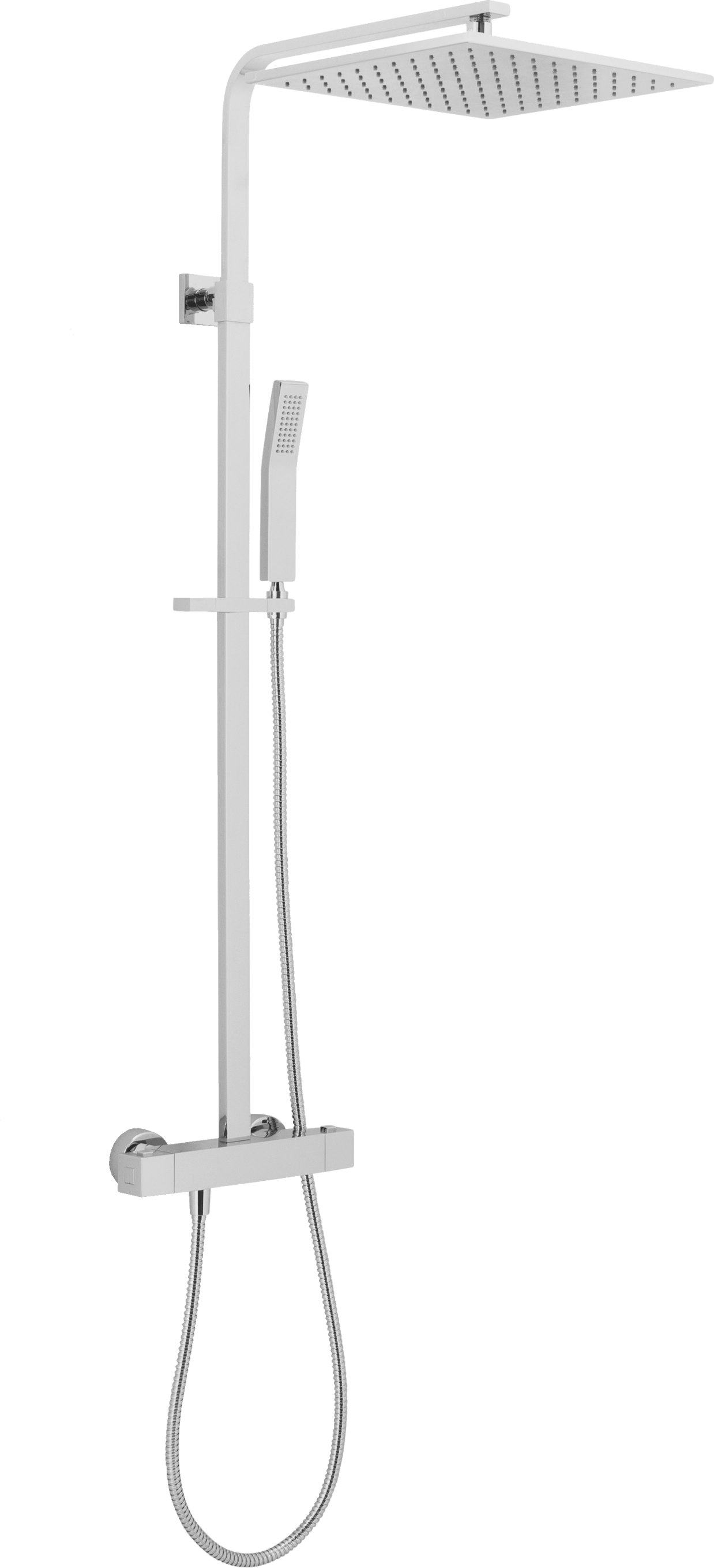 Blaufoss Phantom 300 thermostatische regendoucheset Glanzend Chroom