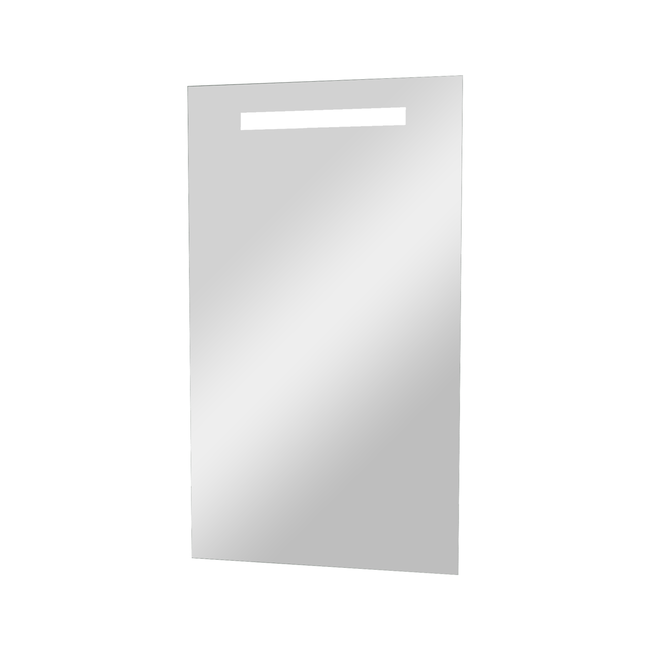 Storke Lucio rechthoekig toiletspiegel 40 x 70 cm met spiegelverlichting