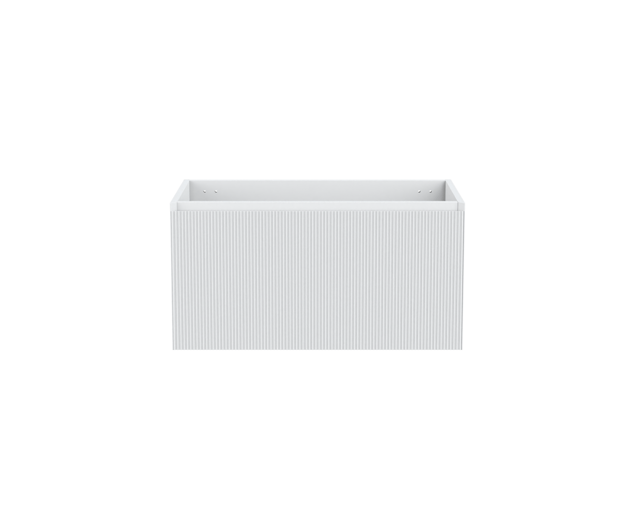 Balmani Fila zwevende wastafelonderkast 90 x 55 cm mat wit 2 lades