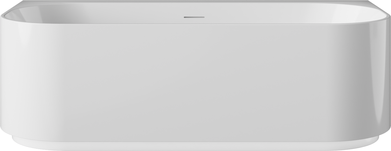 Luca Varess Laguna halfvrijstaand bad airmassage met LED 170 x 85 cm acryl Hoogglans Wit