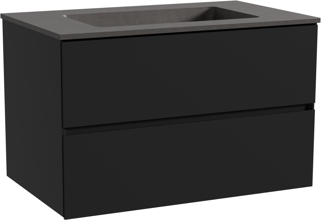 Storke Edge badkamermeubel met Scuro wastafel