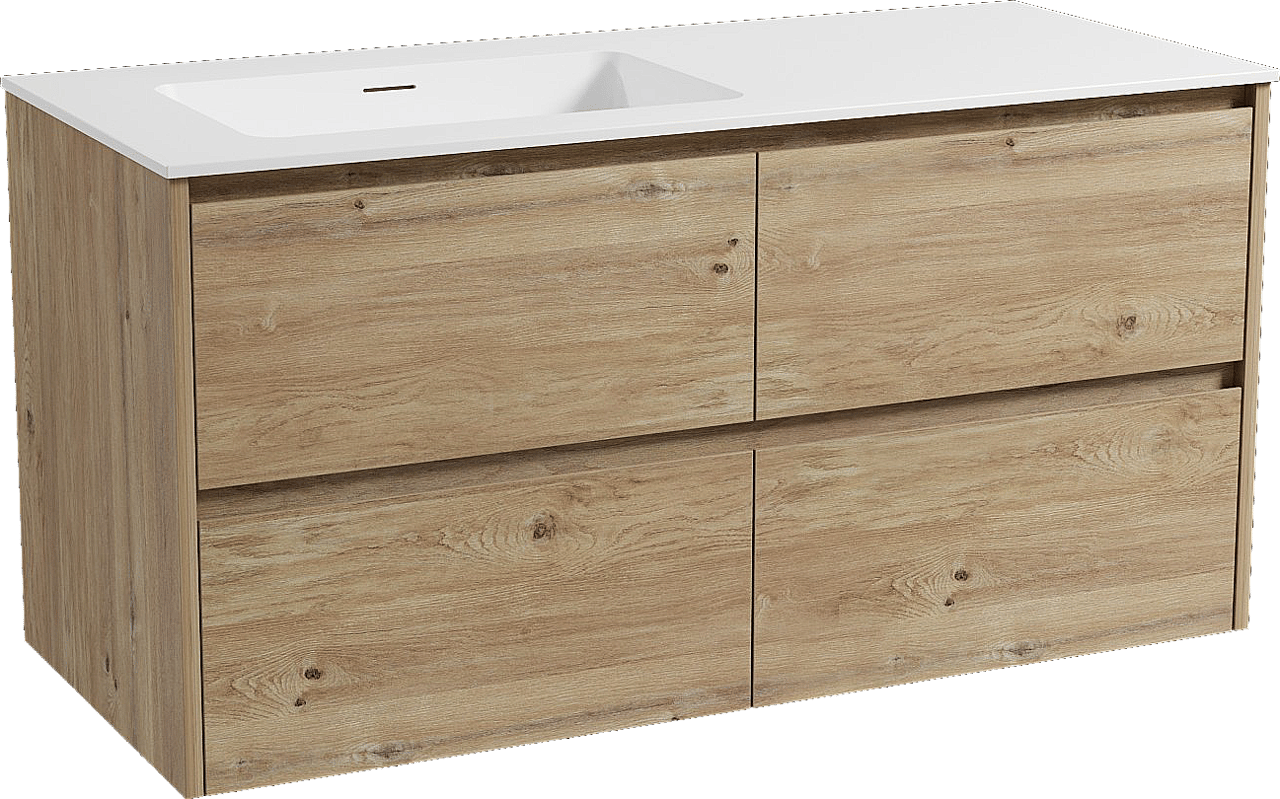 Storke Seda meuble salle de bains avec plan vasque Mata