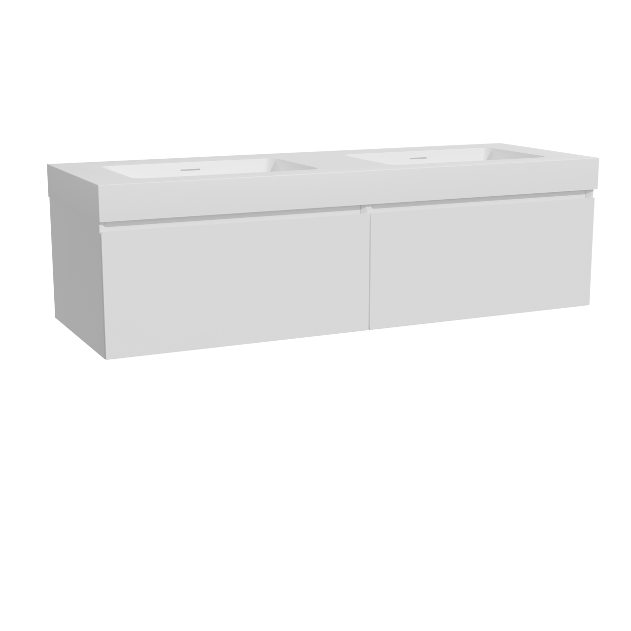 Storke Edge meuble salle de bains avec plan vasque Mata High