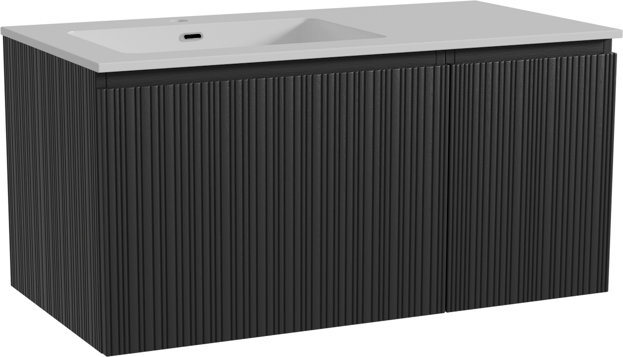 Storke Ribs badkamermeubel met Diva wastafel