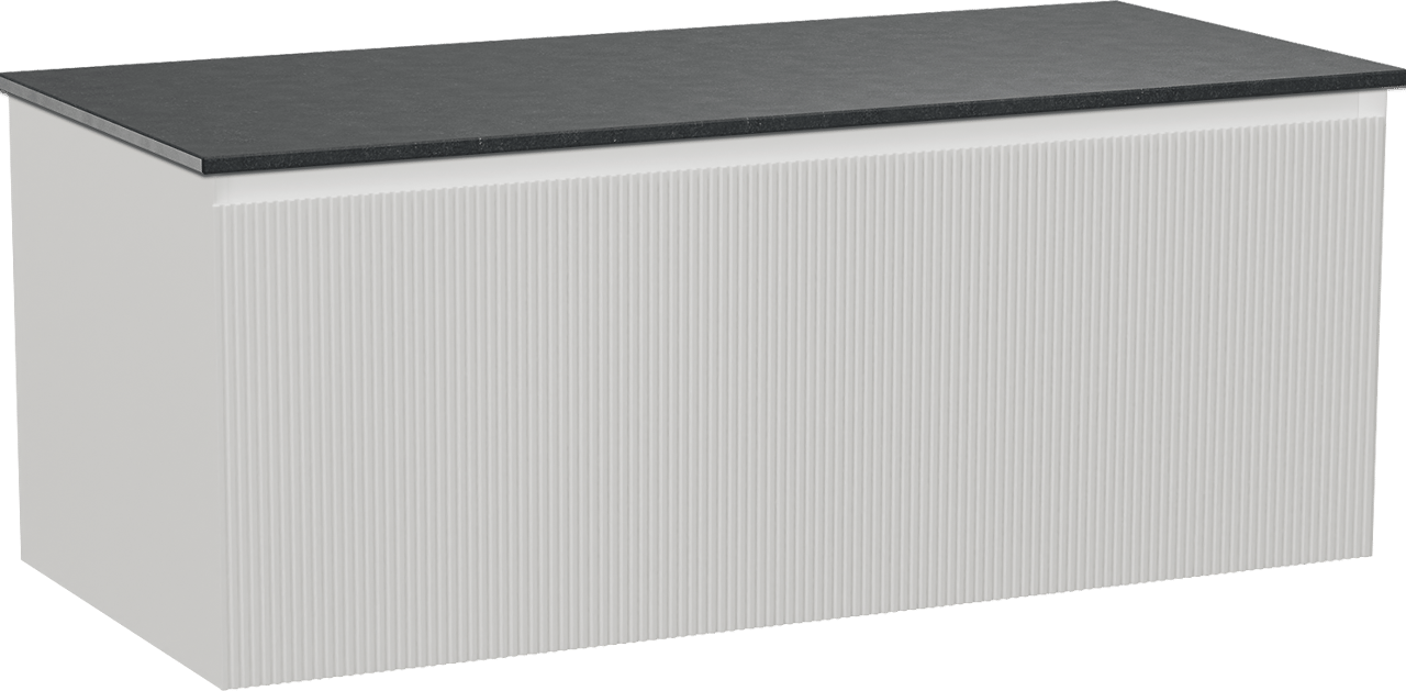 Balmani Fila badkamermeubel met Stretto wastafelblad voor waskom(men)