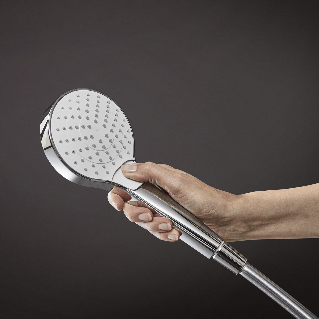 Hansgrohe Croma Select S barre de douche 65 cm avec pommeau de douche 11 cm 3 fonctions chrome brillant