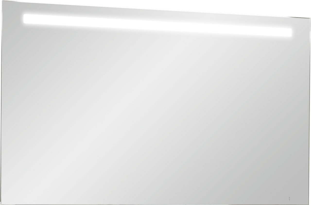 Storke Lucio rechthoekig badkamerspiegel 120 x 65 cm met spiegelverlichting