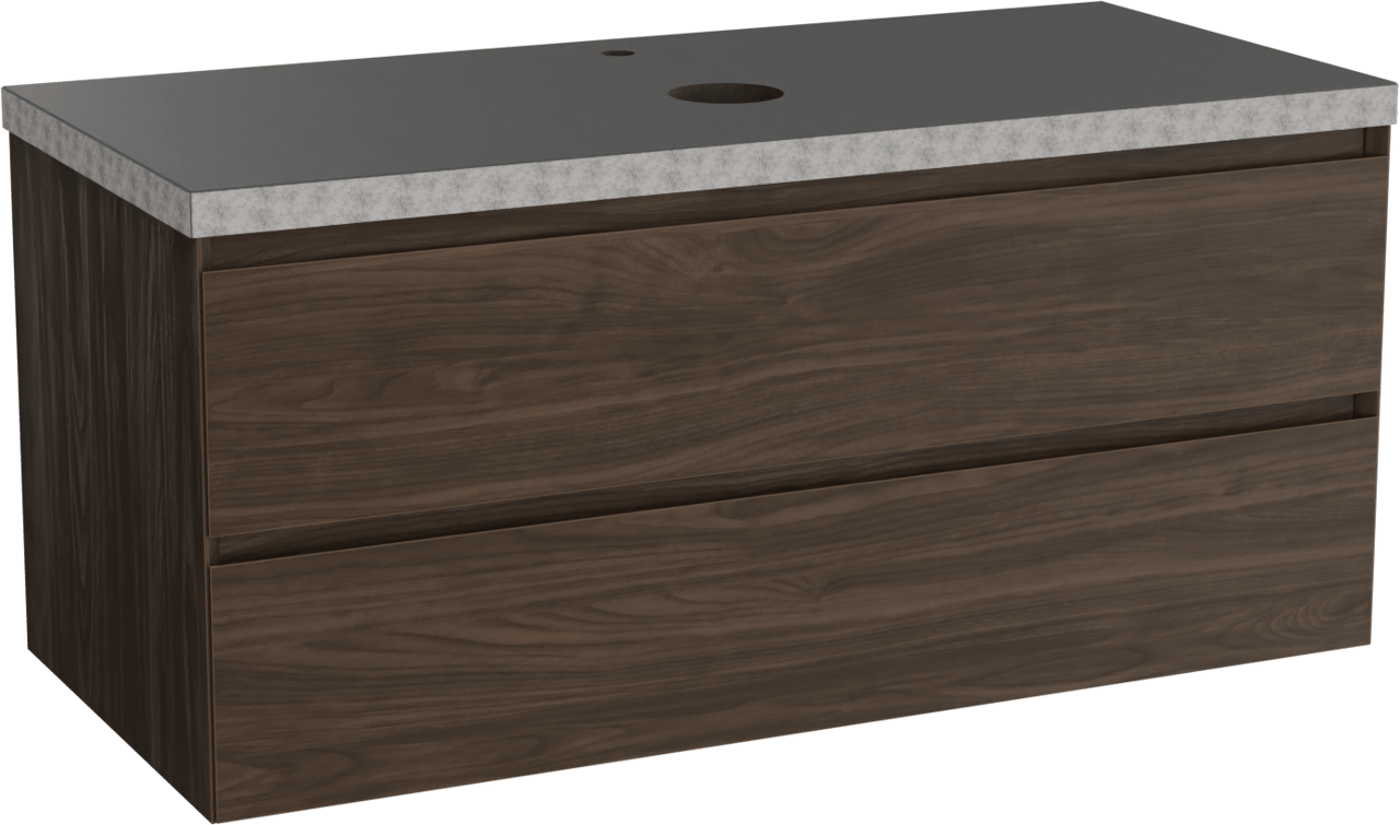 Balmani Mitra badkamermeubel met Rock tablet voor waskom(men)