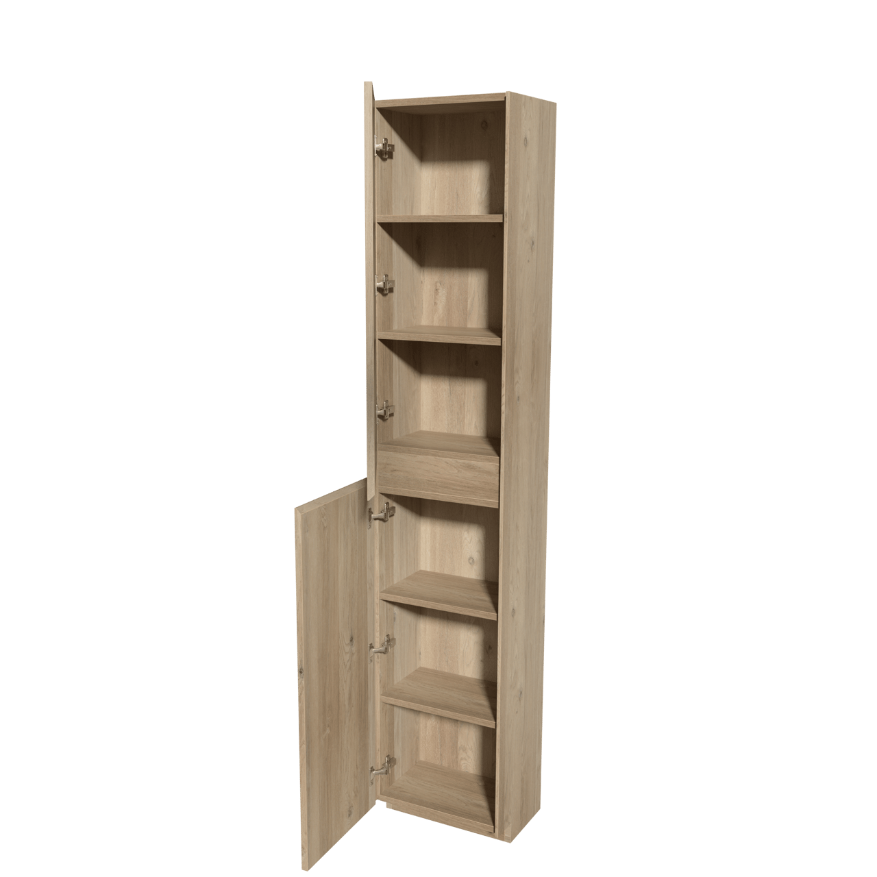 Storke Edge colonne salle de bains a poser à gauche chêne brut 40 x 30 x 200 cm