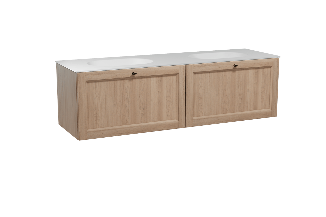 Balmani Lemon badkamermeubel met Tablo Oval wastafel