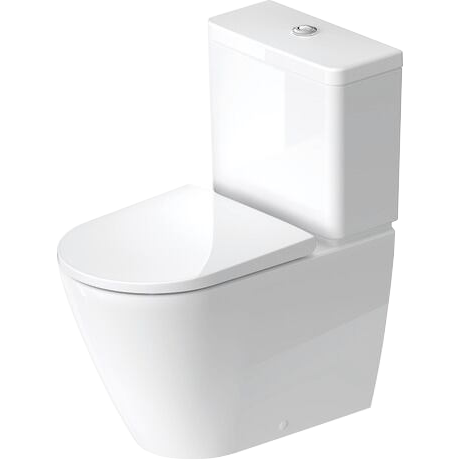 Duravit D-Neo wc à poser blanc brillant sans rebord
