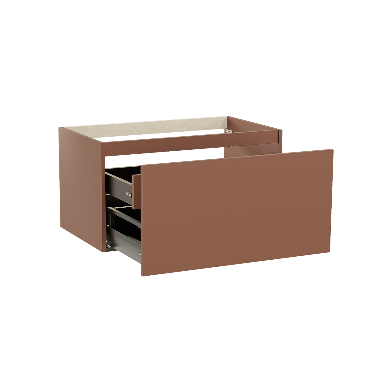 Balmani Sfera meuble sous-vasque suspendu 90 x 55 cm Cotto 2 tiroirs