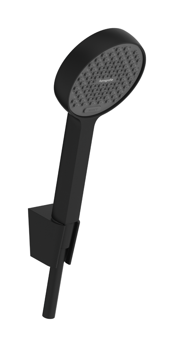 Hansgrohe Activera Select S 95 Handbrause-Set: 2jet, 125cm, Schwarz Matt