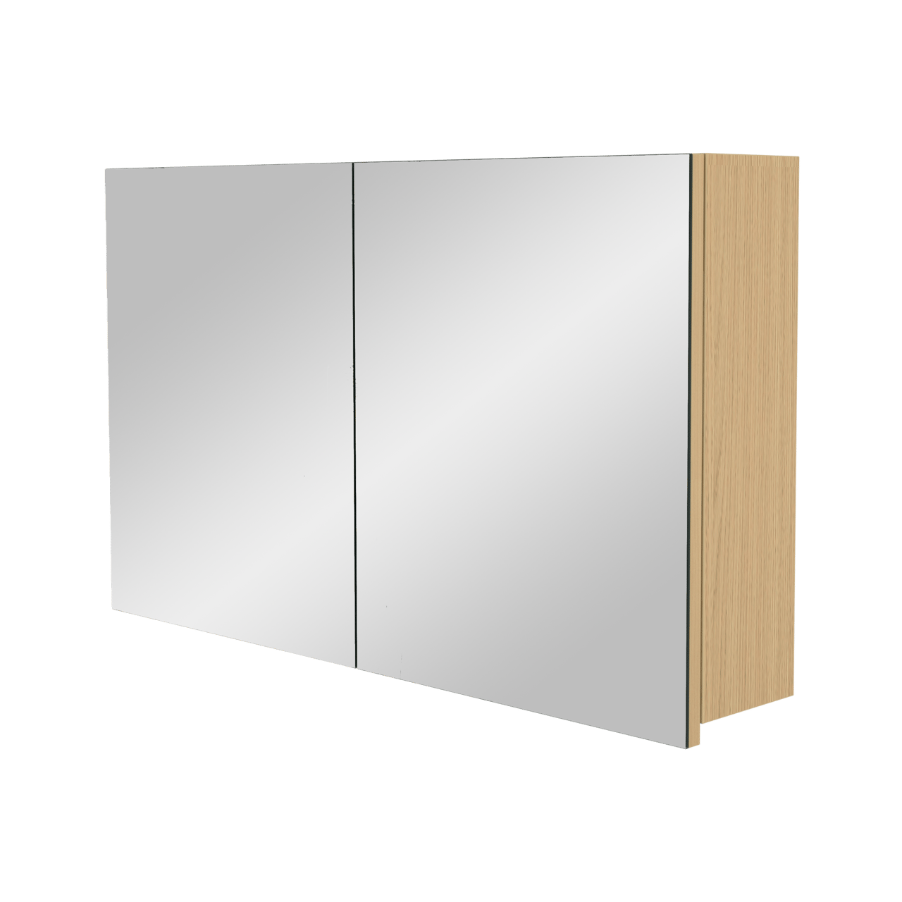 Storke Beta spiegelkast 100 x 60 cm natuur eik