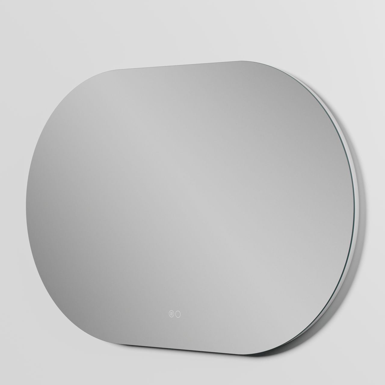 Balmani Cloud Touch miroir ovale lumineux et anti-buée 100 x 65 cm