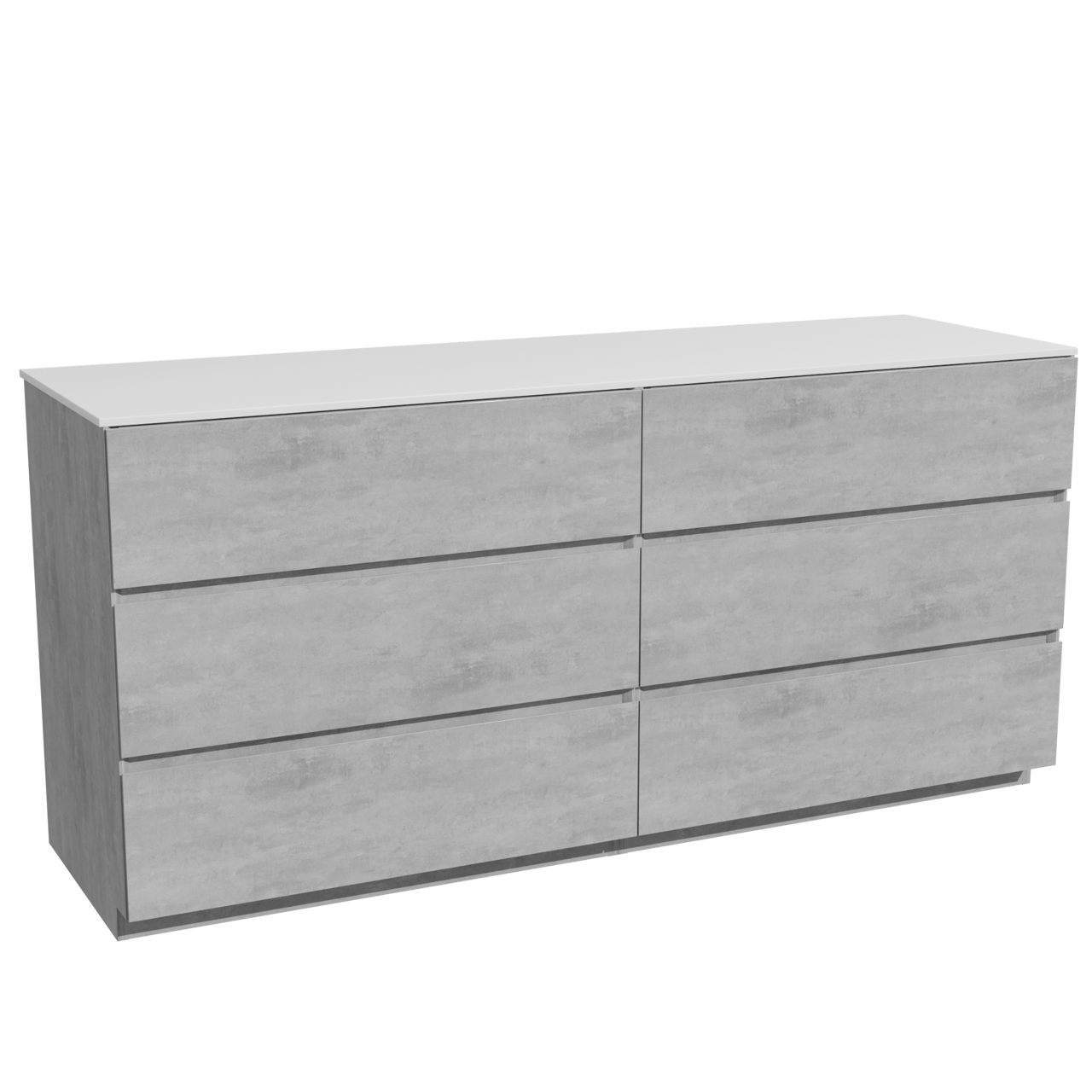 Storke Edge meuble salle de bains avec tablette pour vasques Tavola