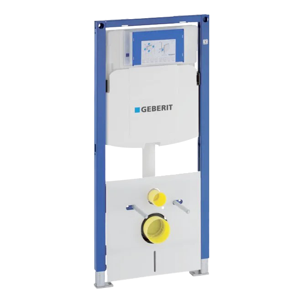 Geberit Duofix avec réservoir de chasse encastré Sigma UP320, tapis d'isolation et adaptateur 110-90