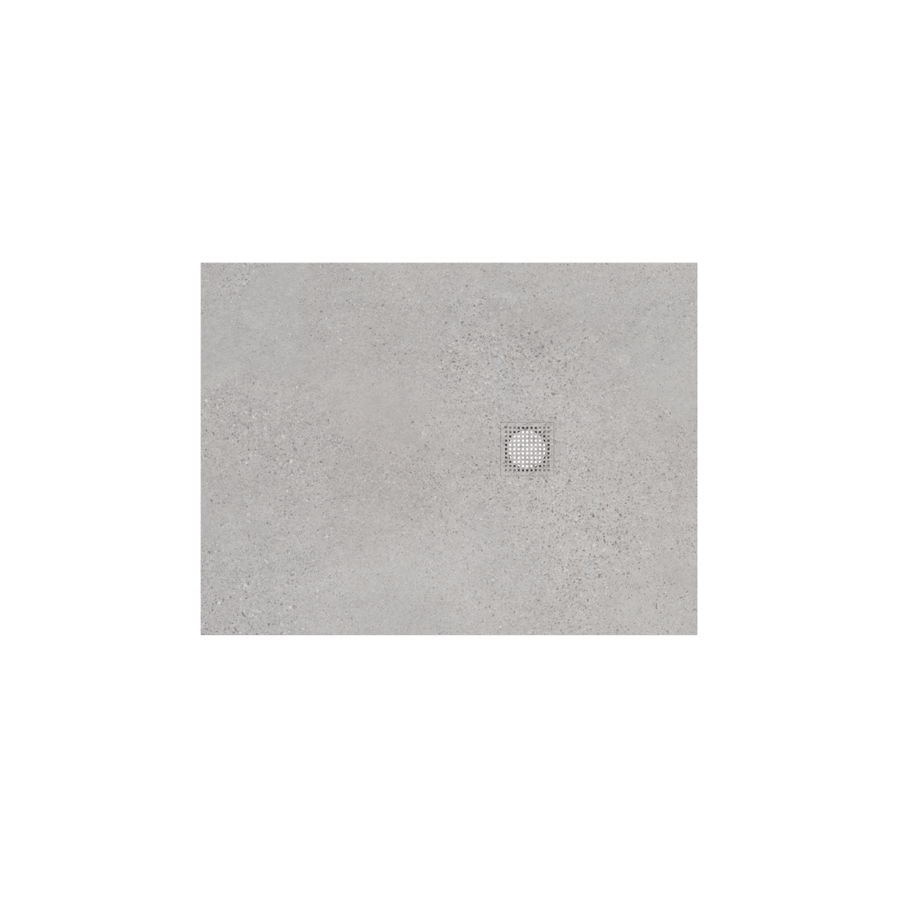 Balmani Impress receveur de douche 120 x 90 cm composite gris mat structure rock