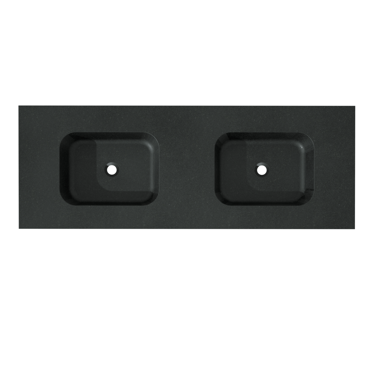 Balmani Tablo Arcato double vasque granite doux 150 x 55 cm