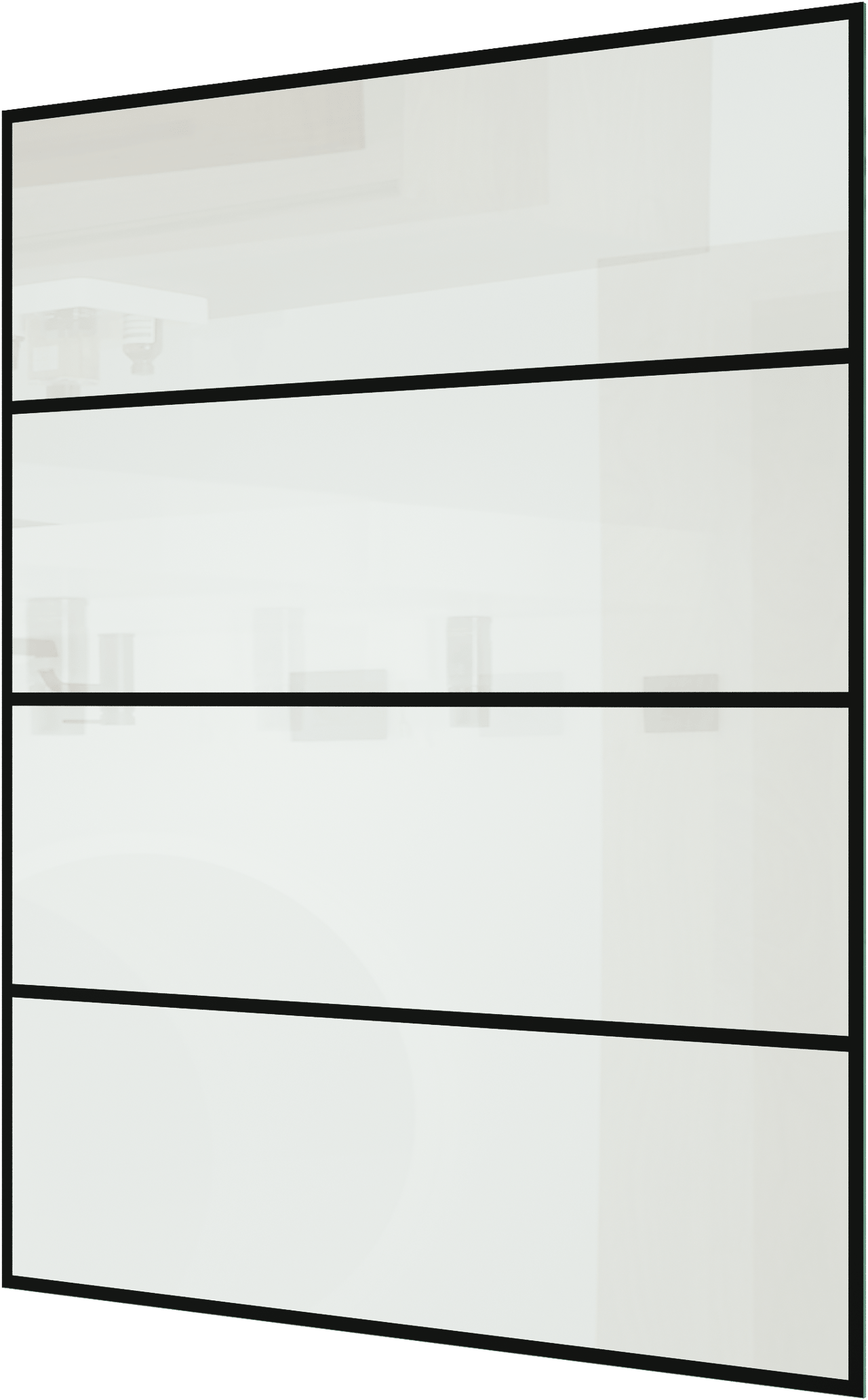 Balmani Modular douchewand Lined 156 x 200 cm