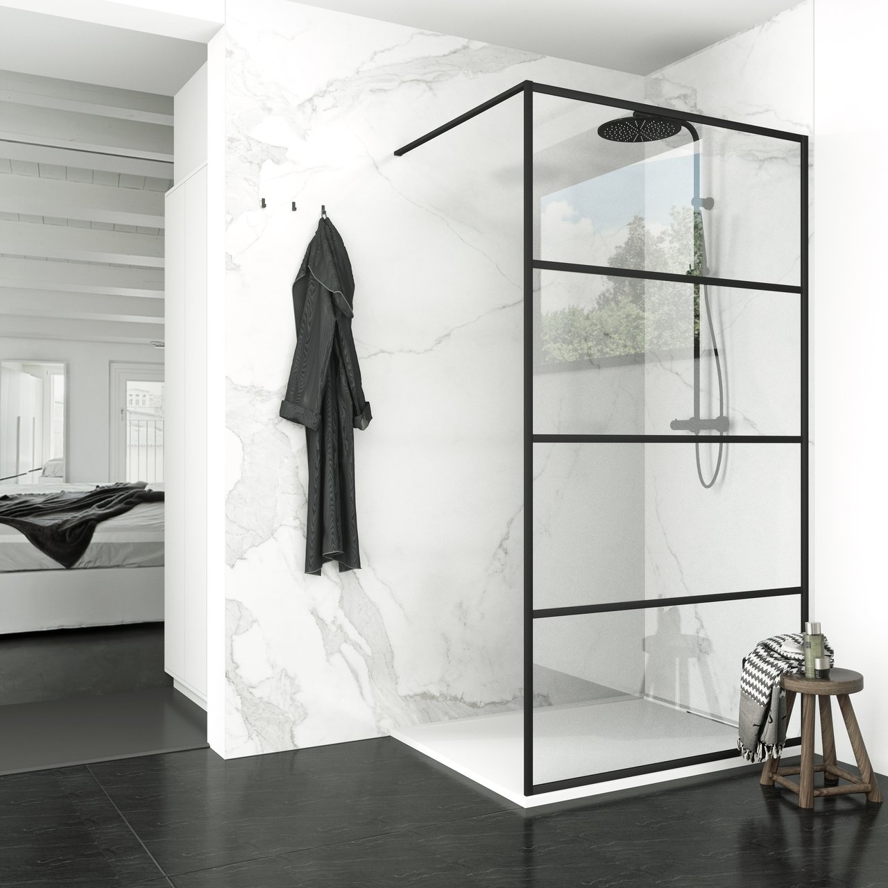 Balmani Framed Plus inloopdouche