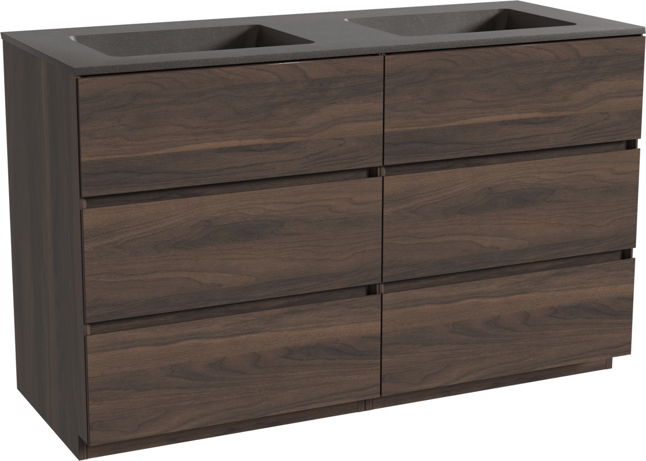 Storke Edge badkamermeubel met Scuro Wastafel