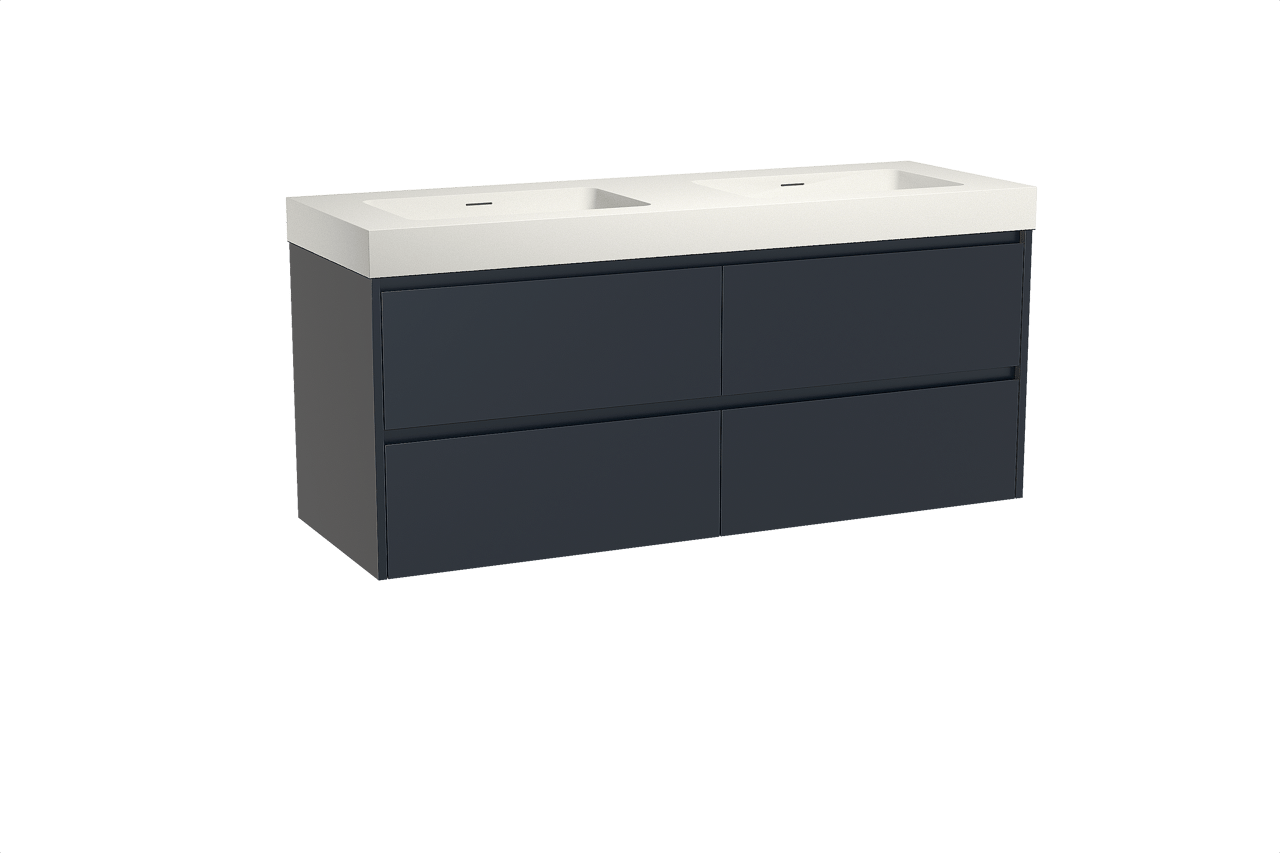 Storke Seda Badmöbel Set mit Mata High Waschtisch