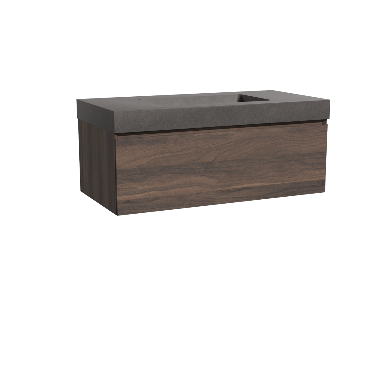 Storke Edge meuble salle de bains avec lavabo Scuro High