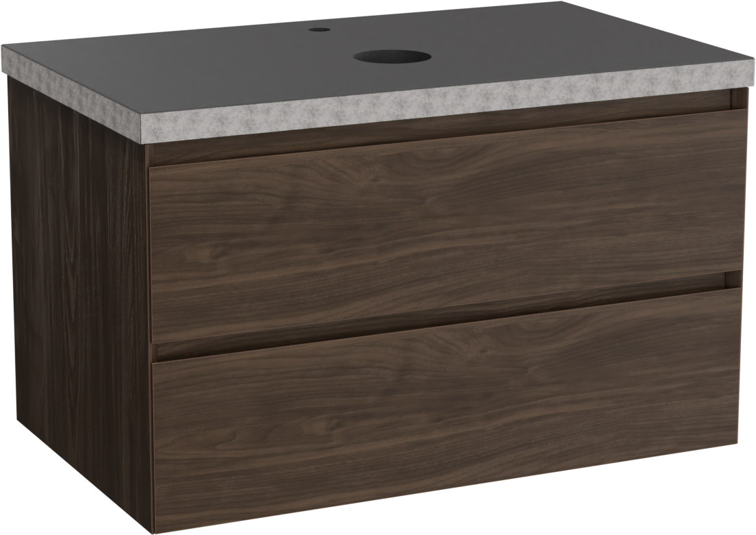 Balmani Mitra badkamermeubel met Rock tablet voor waskom(men)