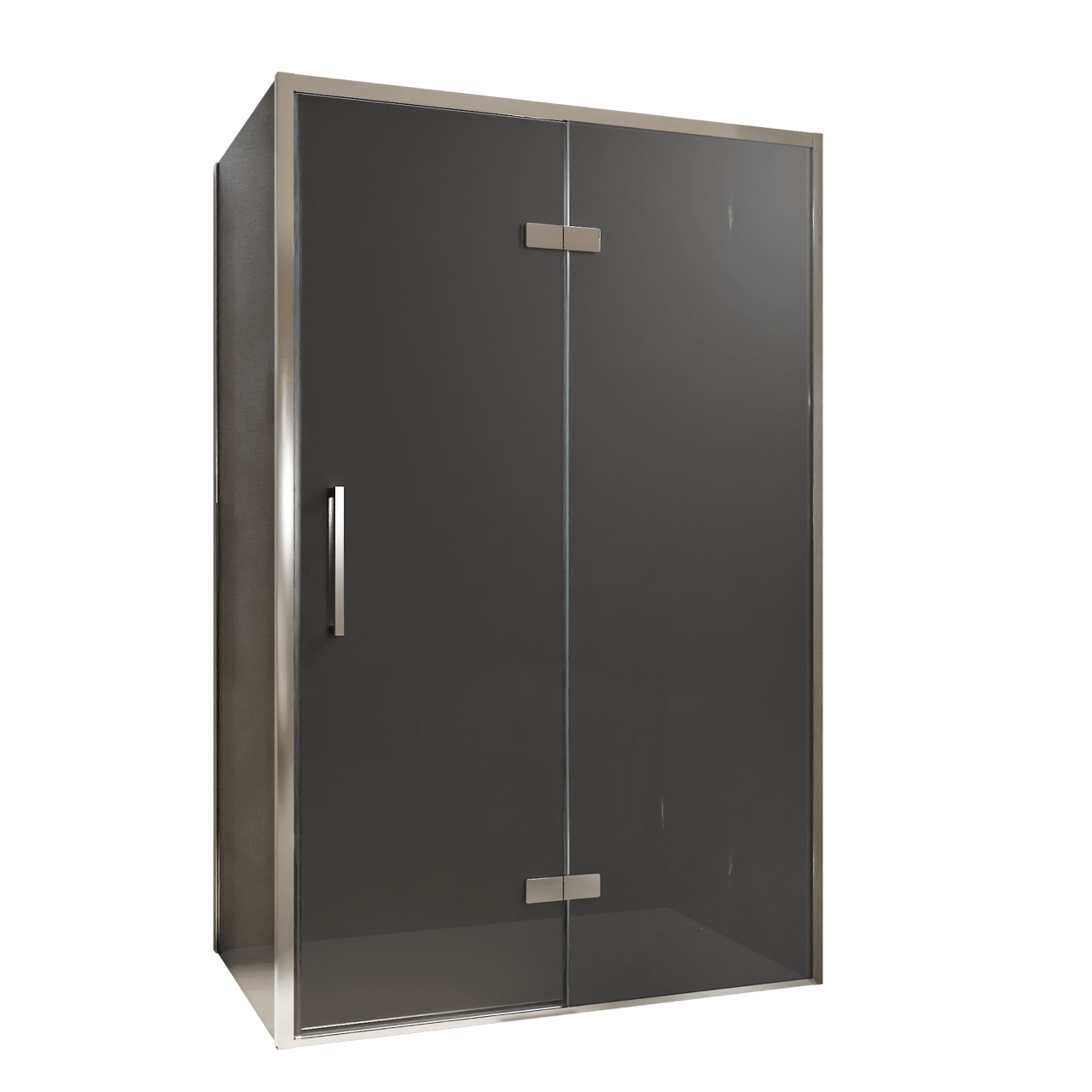 Balmani Senses Design douche d'angle avec porte pivotante