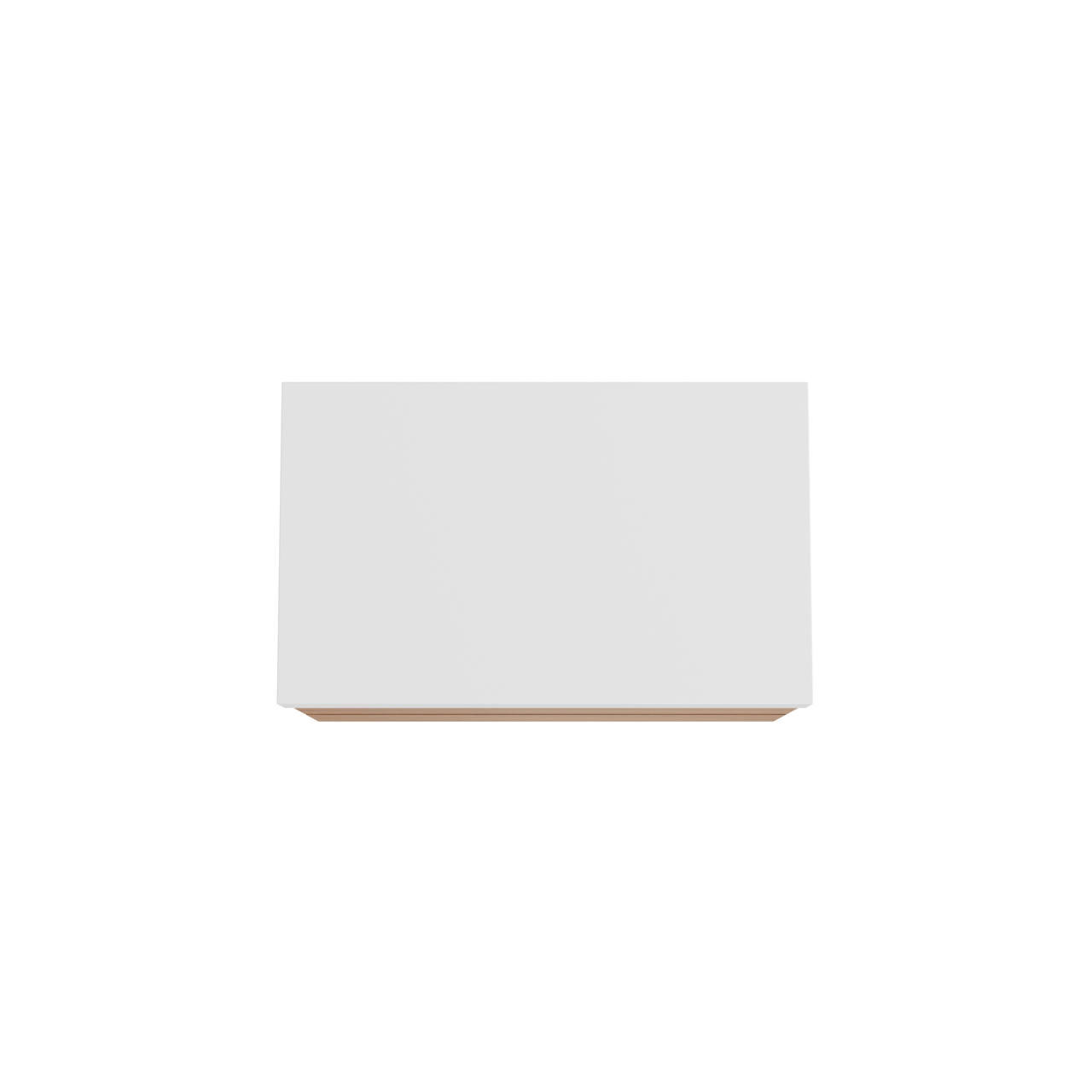 Balmani Mitra hängendes Möbelstück Set: 90 x 55 cm, Teak, mit Dominus Einzel Waschtischplatte, Solid Surface Weiß matt