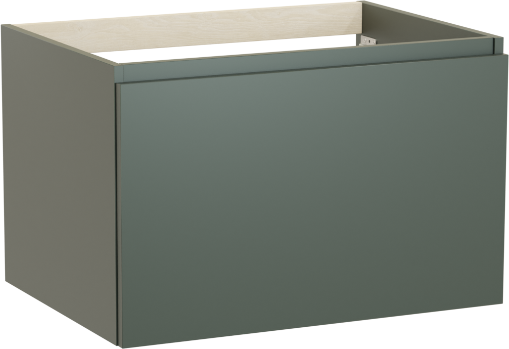 Balmani Sfera zwevende wastafelonderkast 75 x 55 cm Forest 2 lades