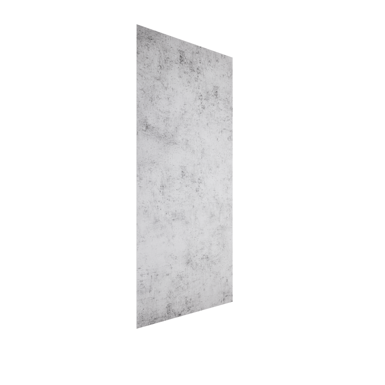 Luca Varess Artdeco Duschrückwand: 120 x 244 cm, Alu-Komposit, Betongrau