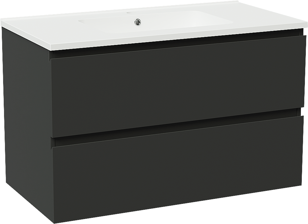 Linie Lado Badmöbel Set mit Vano Waschtisch