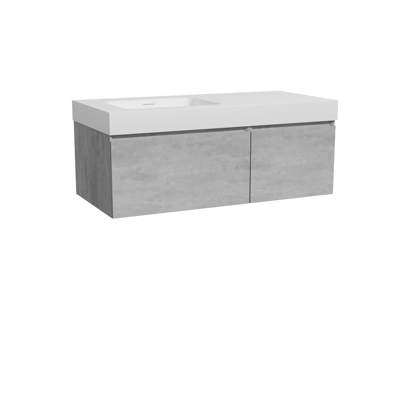 Storke Edge badkamermeubel met Mata High wastafel