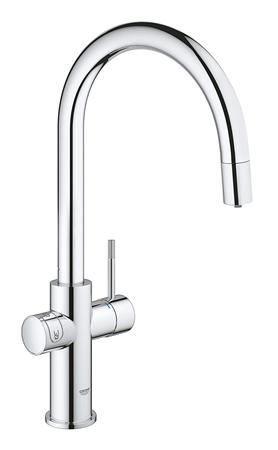 Grohe Blue Home keukenkraan met uittrekbare handdouche glanzend chroom