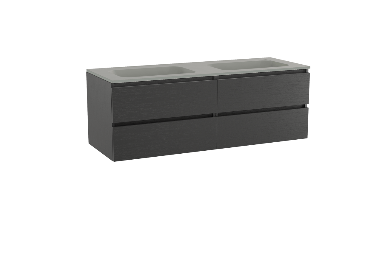 Balmani Lucida Badmöbel Set mit Tablo Strada Waschtisch