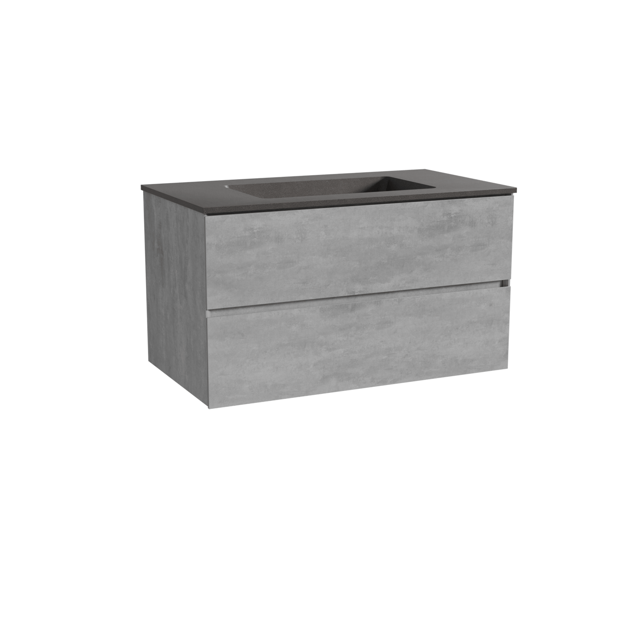 Storke Edge badkamermeubel met Scuro Wastafel